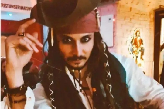 Jack Sparrow Johnny Depp -double